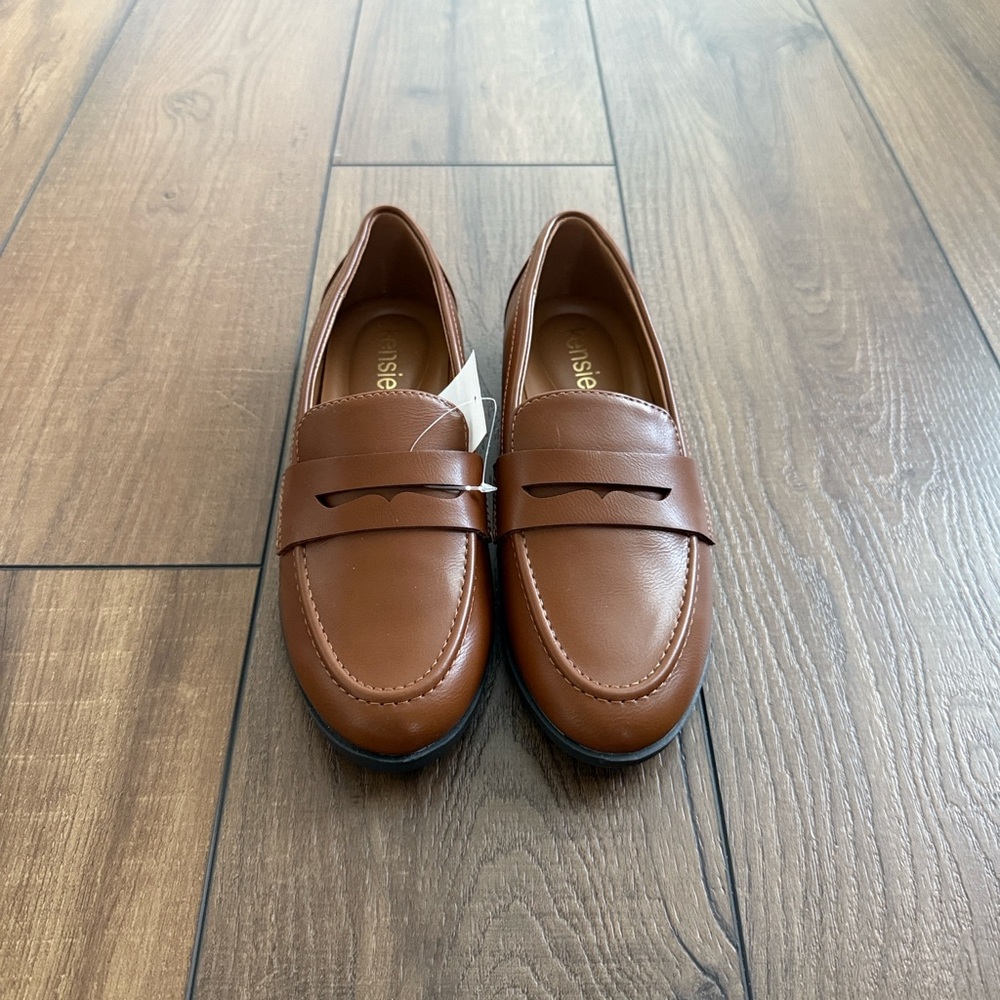 Kensie Gitty Classic Cognac (Brown) Women’s Slip-On Loafers - Picture 5 of 9